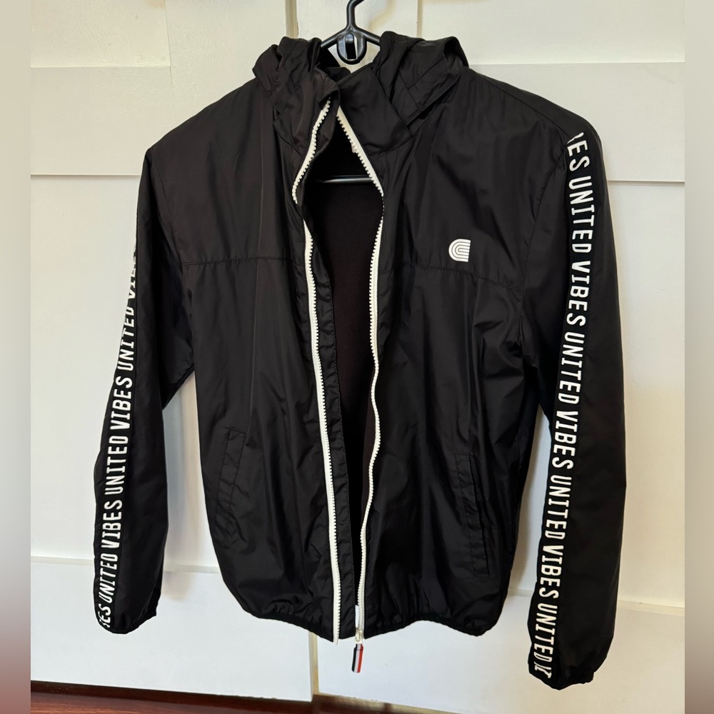 H&M Boys Windbreaker Water resistant hooded jacket 11-12Y